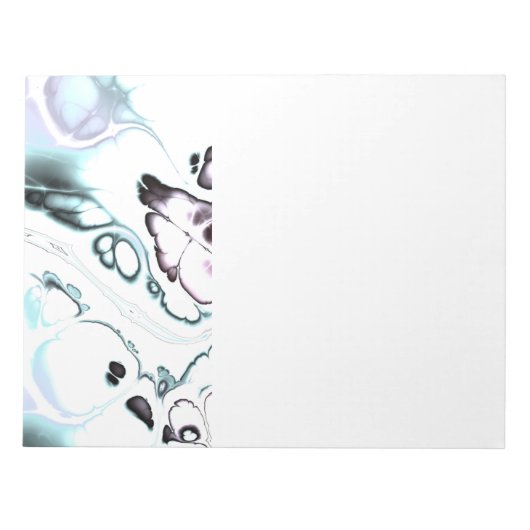 zachte fractal 2 notitieblok (Voorkant)