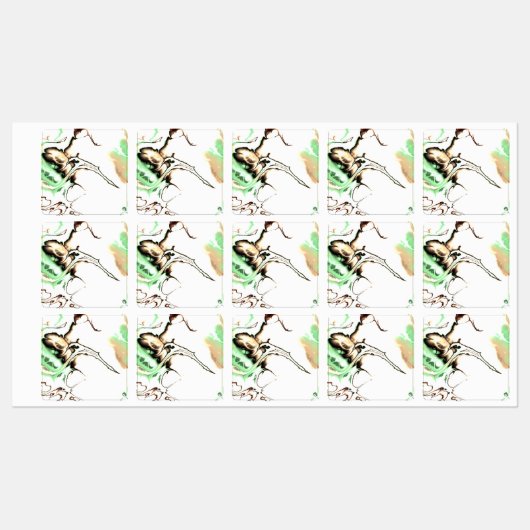 zachte fractal 3 labels (Vel)