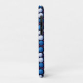 Zachte garen balletjes met glinsterende accenten Case-Mate iPhone case (Achterkant/links)