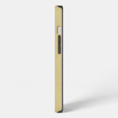 Zachte Geborstelde Goud Design iPhone 4 Hoes Hoesje (Linkerkant)