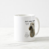 Zachte gecoate tarwedrager Geschiedenis Ontwerp Koffiemok (Voorkant rechts)