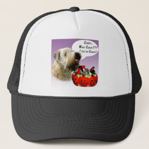 Zachte gecoate tarwedrager Halloween Snoep Trucker Pet