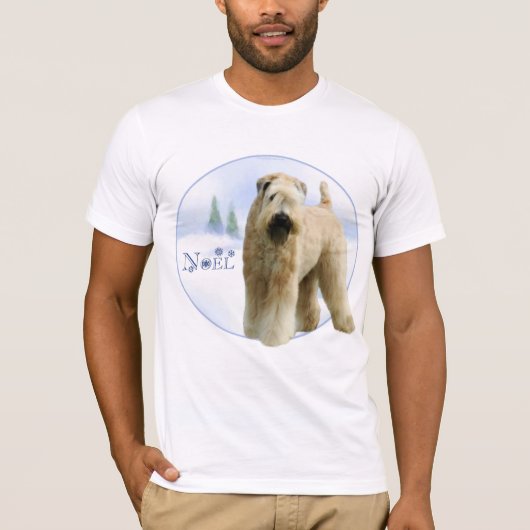 Zachte gecoate tarwedrager Noel T-shirt (Voorkant)