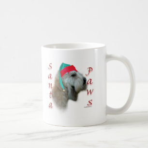 Zachte gecoate tarwedrager Santa Paws Koffiemok