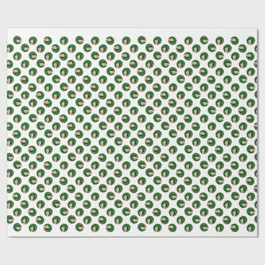 Zachte gecoate tarweterriër rust cadeaupapier (Vlak)