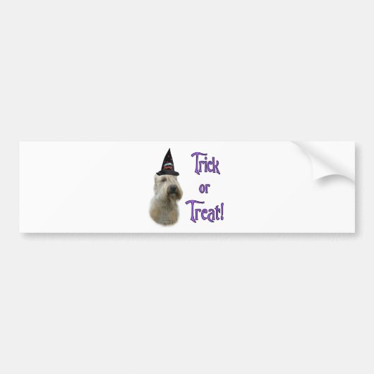 Zachte gecoate tarwetruc bumpersticker (Voorkant)