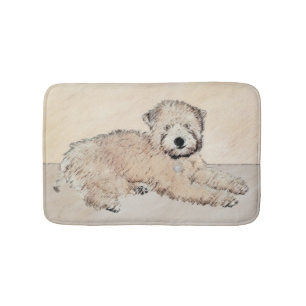 Zachte gecoate Wheaten Terrier schilderij Originel Badmat