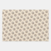 Zachte gecoate Wheaten Terrier schilderij Originel Inpakpapier Vel (Voorkant)