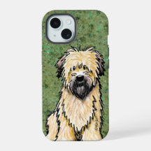 Zachte gecoate Wheaten Terrier telefoonhoes