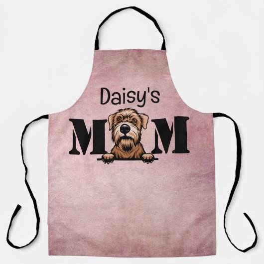 Zachte gedekte wielrenner, speciaal voor mam Apron Schort (Voorkant)