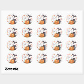 Zachte Geest, Zwarte Kat, Vleermuis Sticker Vel (Vel)