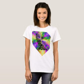 Zachte gekleurde Giraffe ~ Shirt (Voorkant volledig)