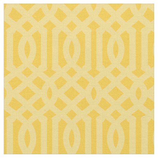 Zachte gele Trellis Stof (Close Up)
