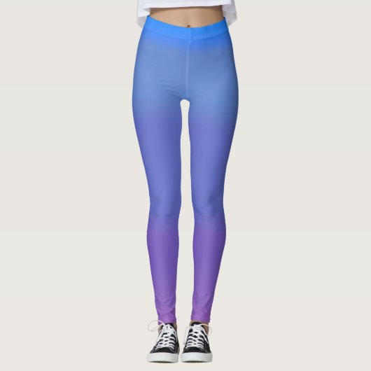 Zachte gemengde kleur Leggings (Voorkant)