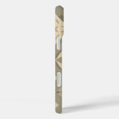 Zachte geometrische iPhone16 Hoesje - Naadloze Pat (Achterkant / Rechts)