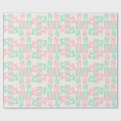 zachte geometrische pastel cadeaupapier (Vlak)