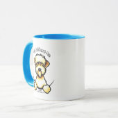 Zachte gestreken wielrenner IAAM Mok (Voorkant links)