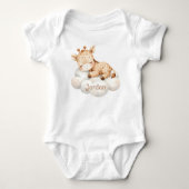 Zachte Giraffe  Romper (Voorkant)