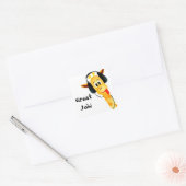 Zachte Giraffe Stickers (Envelop)