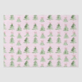 Zachte Girly Kerstmis Tissuepapier (Voorkant)