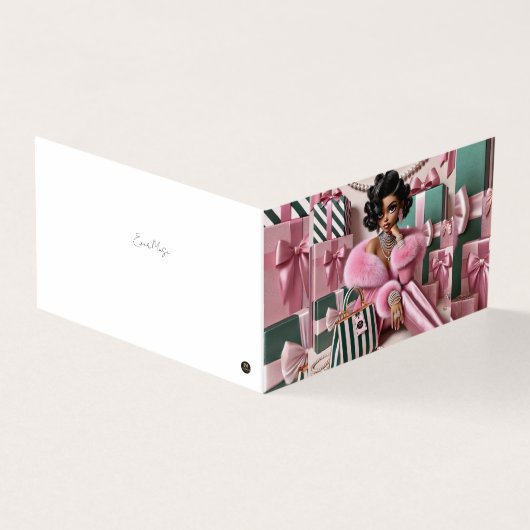 Zachte glamour kaart (Buitenkant)