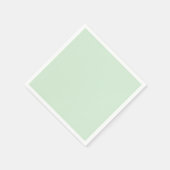 Zachte Glamour - Mint Elegance Solid Servet (Hoek)