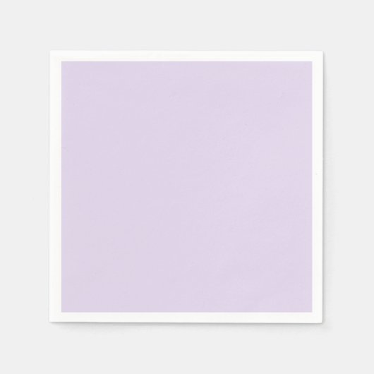 Zachte Glamour - Satijn Lavendel Solid Servet (Voorkant)