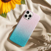 Zachte Glitter Ombre Case-Mate iPhone Case