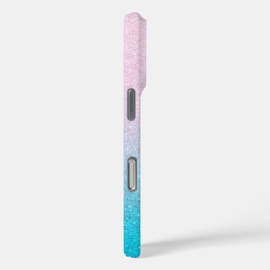 Zachte Glitter Ombre Case-Mate iPhone Case (Achterkant / Rechts)