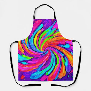 Zachte gloed: Cartoon Rainbow Schort