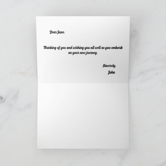 Zachte Glow Gouden Sterren & Bloemblaadjes Patroon Bedankkaart (Binnen)