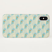 Zachte golven patroon Case-Mate iPhone case (Achterkant (horizontaal))