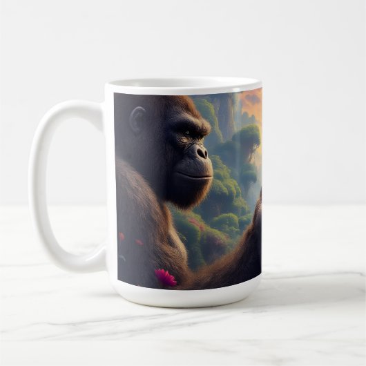 zachte gorilla koffiemok (Links)