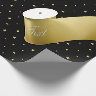 Zachte Gradient Elegant Golden Satijnen Lint