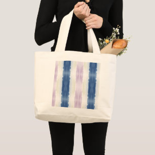 Zachte Gradiënt Gescheurde Rand Grote Tote Bag