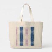 Zachte Gradiënt Gescheurde Rand Grote Tote Bag (Achterkant)