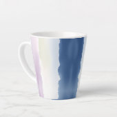 Zachte Gradiënt Gescheurde Rand Latte Mok (Linkerhoek)