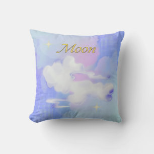 Zachte gradiënt 'maan' kussen