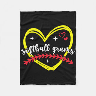 Zachte Grams Hart Oma Grams Van Een Zachte Speler Fleece Deken