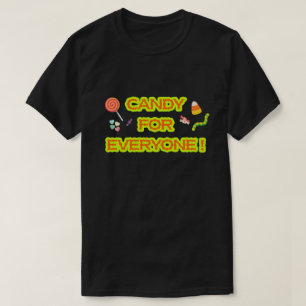 Zachte Griezelige Neon Snoep Voor Iedereen T-shirt