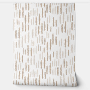 Zachte grijze bruine dennennaalden behang