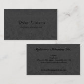 Zachte grijze Visitekaartjes (Voorkant / Achterkant)