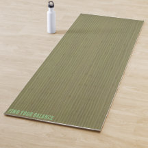Zachte groene bamboe textuur yoga mat