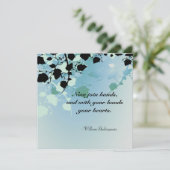 Zachte groene deegboom trekt het huwelijk uit kaart (Staand voorkant)