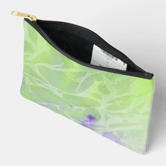Zachte groene en lavendel harmonie etui (Open)