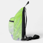 Zachte groene en lavendel harmonie sling bag (Rechts)