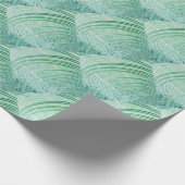 Zachte Groene Plant Palmblad Cadeaupapier (Hoek)