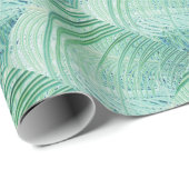 Zachte Groene Plant Palmblad Cadeaupapier (Rol Hoek)