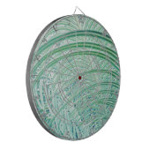 Zachte Groene Plant Palmblad Dartbord (Voorkant Links)