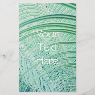Zachte Groene Plant Palmblad Flyer